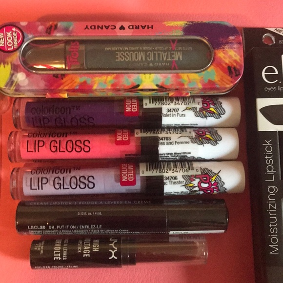 NYX Other - NIB lipstick lot goth colors